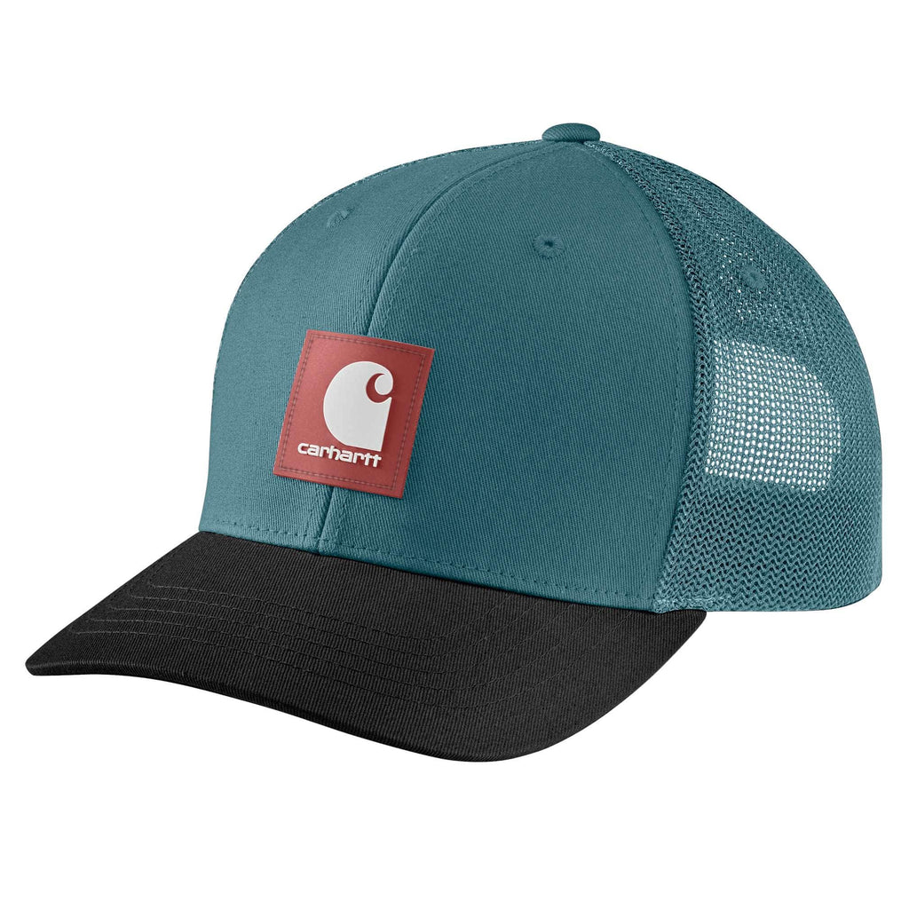 Rugged flex™ twill mesh-back logo patch trucker hat