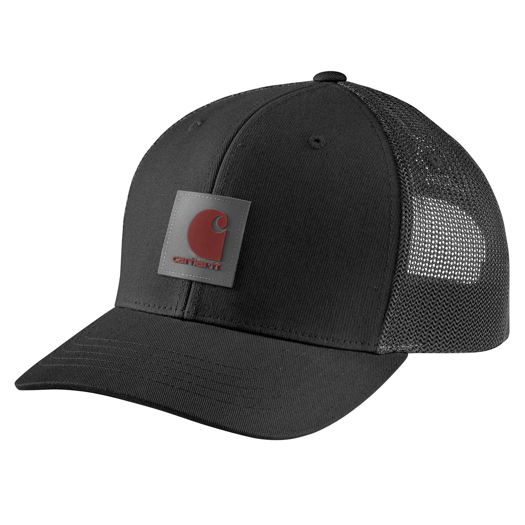 Rugged flex™ twill mesh-back logo patch trucker hat