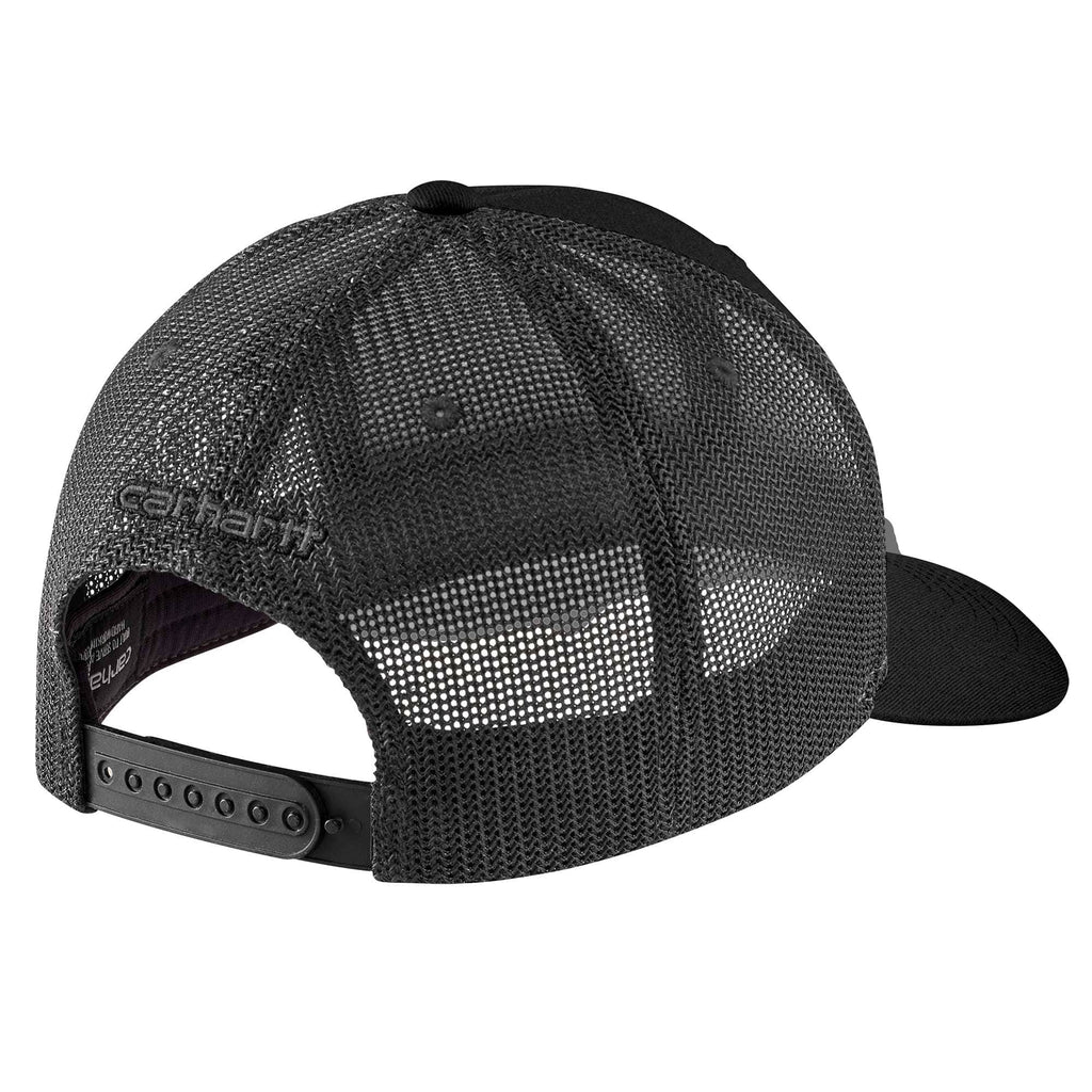 Rugged flex™ twill mesh-back logo patch trucker hat