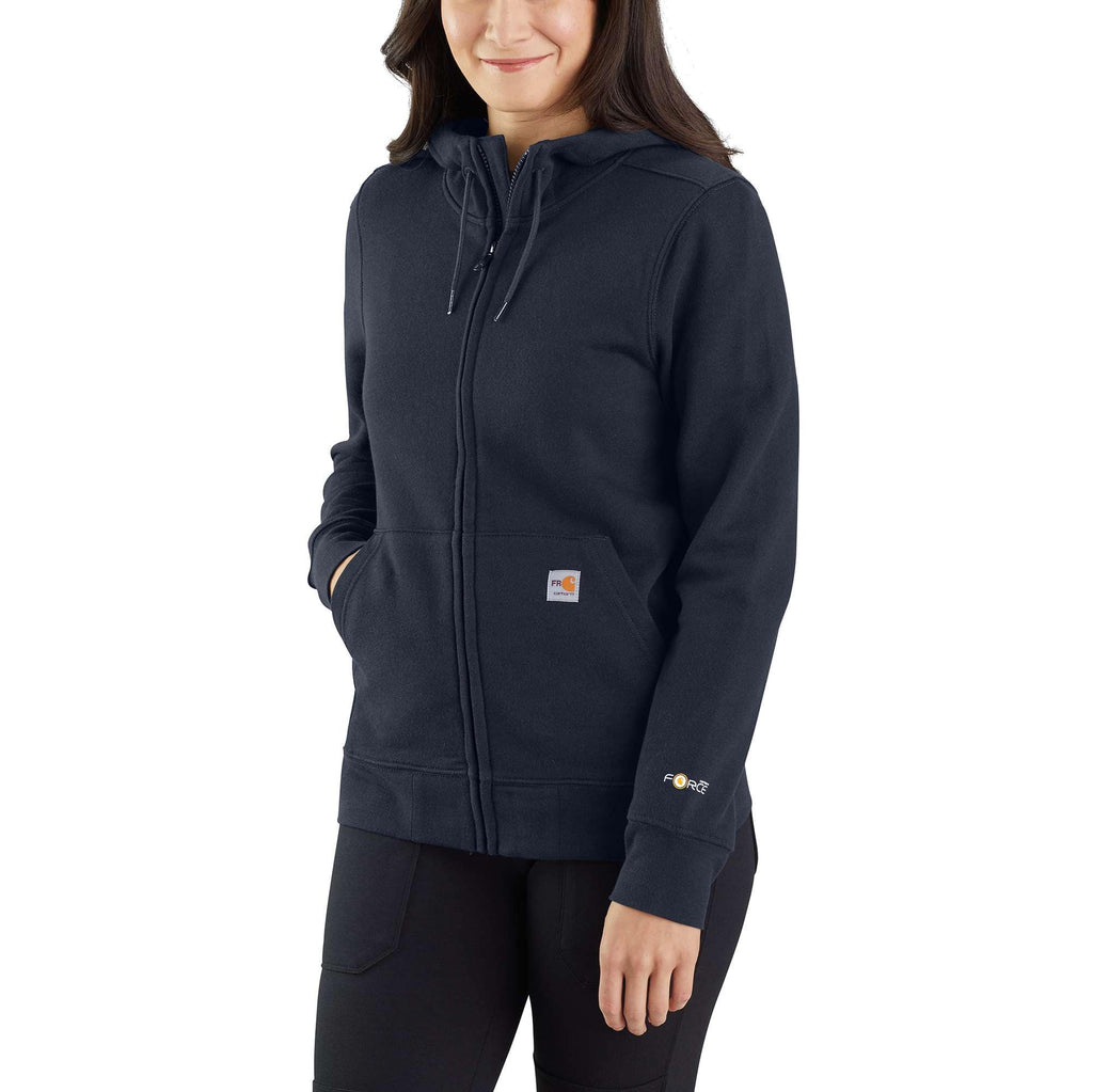 Women's fr force marquette full zip sweatshirt - flame resistant sweatshirts 