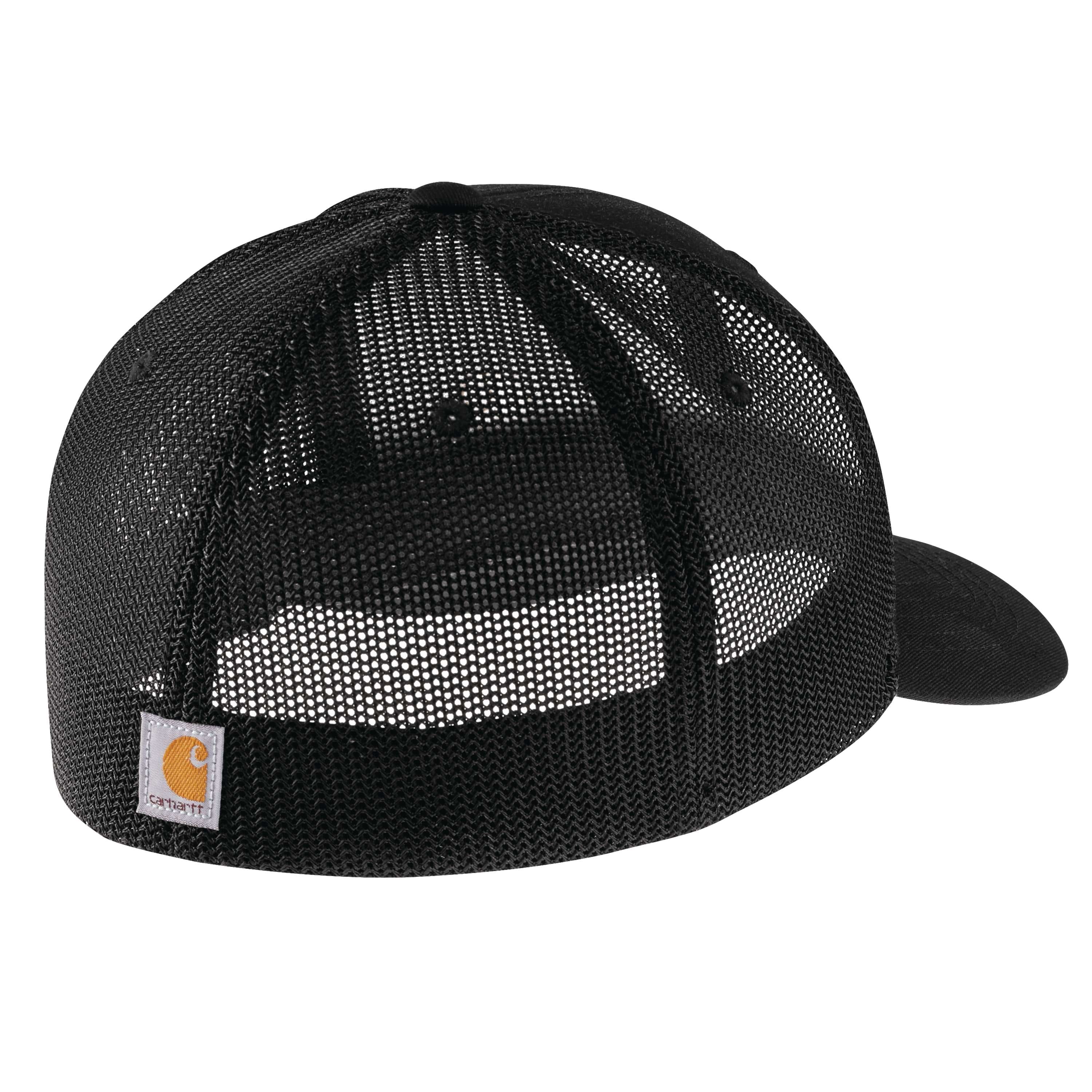Rugged flex™ fitted canvas mesh-back logo graphic cap