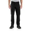 Relaxed straight ripstop double knee cargo pants - work pants
