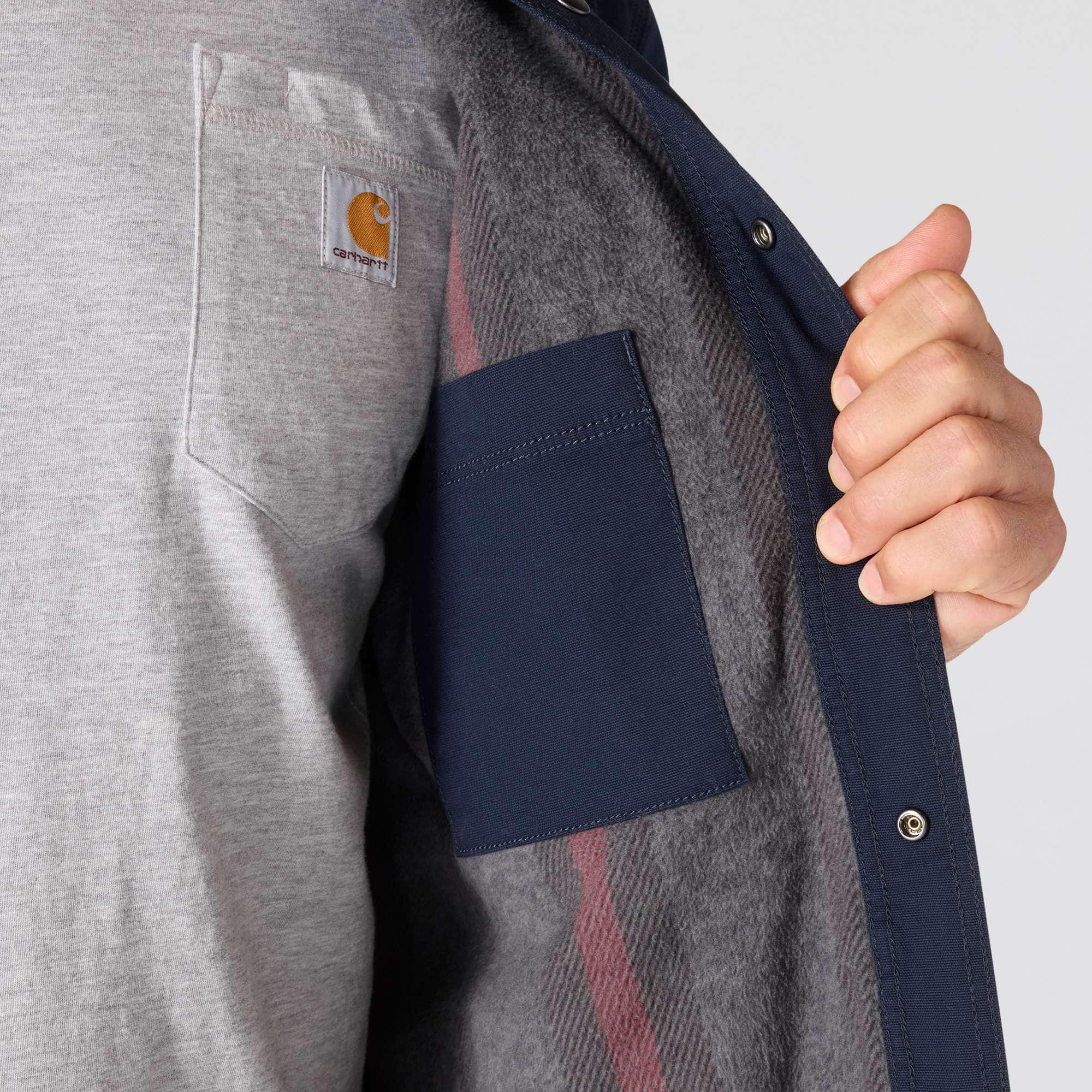 Men's rigby relaxed fit canvas shirt jac - men's shirt jackets