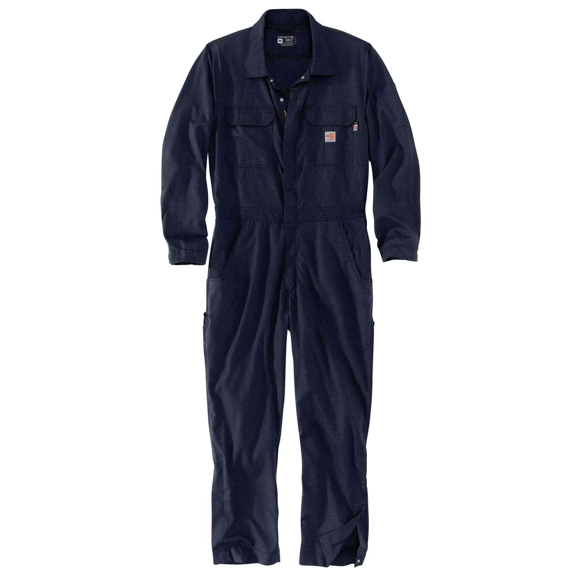 Men's fr loose fit lightweight force coveralls - flame resistant coveralls 