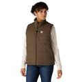 Women's montana insulated reversible water resistant puffer vest - rain defender vest