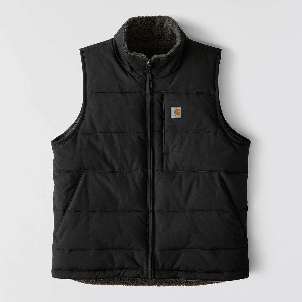 Women's montana insulated reversible water resistant puffer vest - rain defender vest