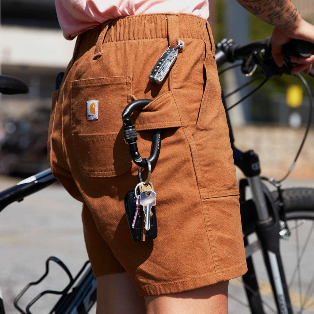 Women's ashland stretch canvas work shorts