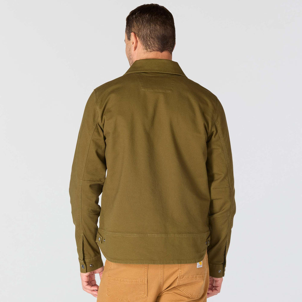Men's rugged flex relaxed fit canvas duck berwick jacket