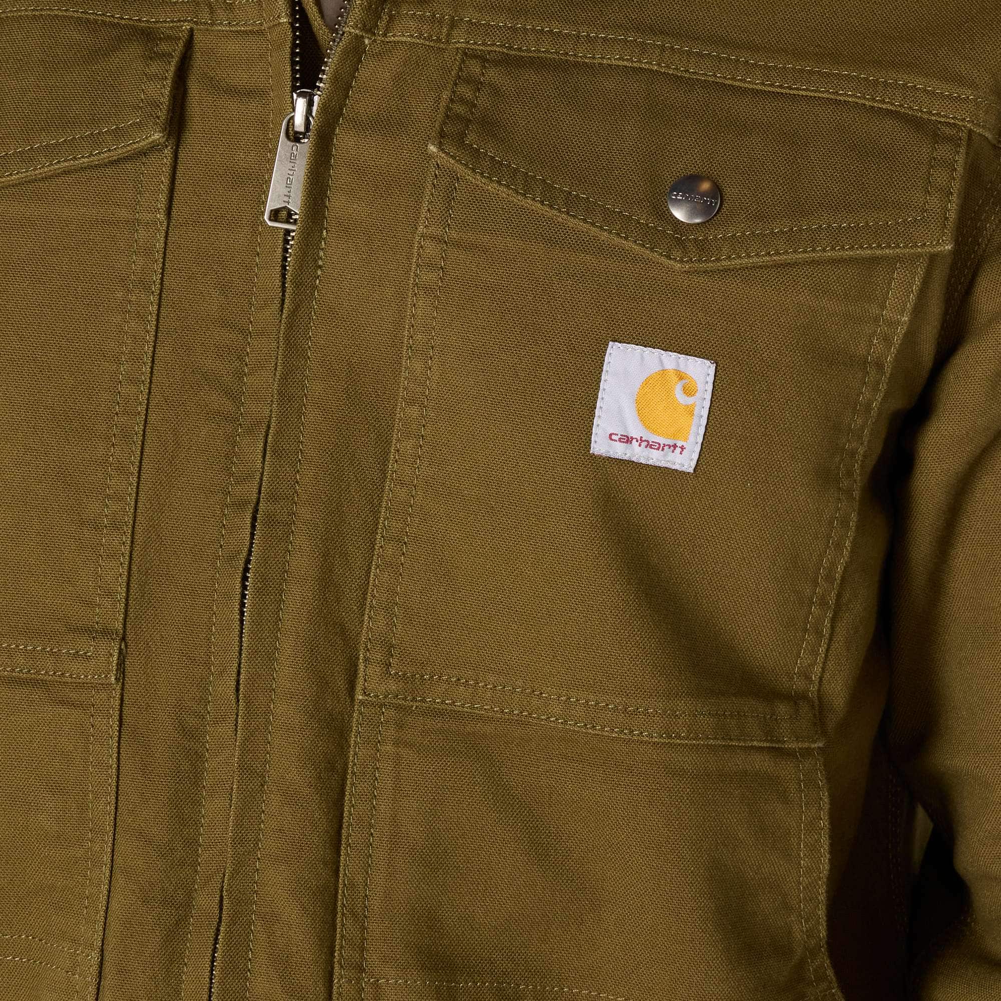 Men's rugged flex relaxed fit canvas duck berwick jacket