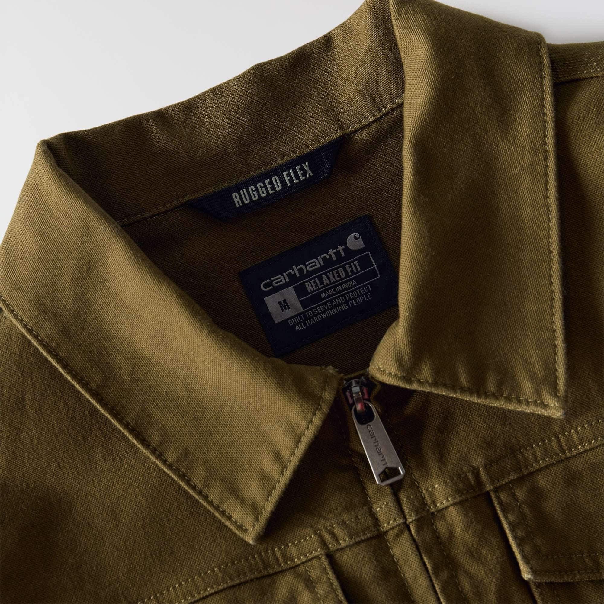 Men's rugged flex relaxed fit canvas duck berwick jacket