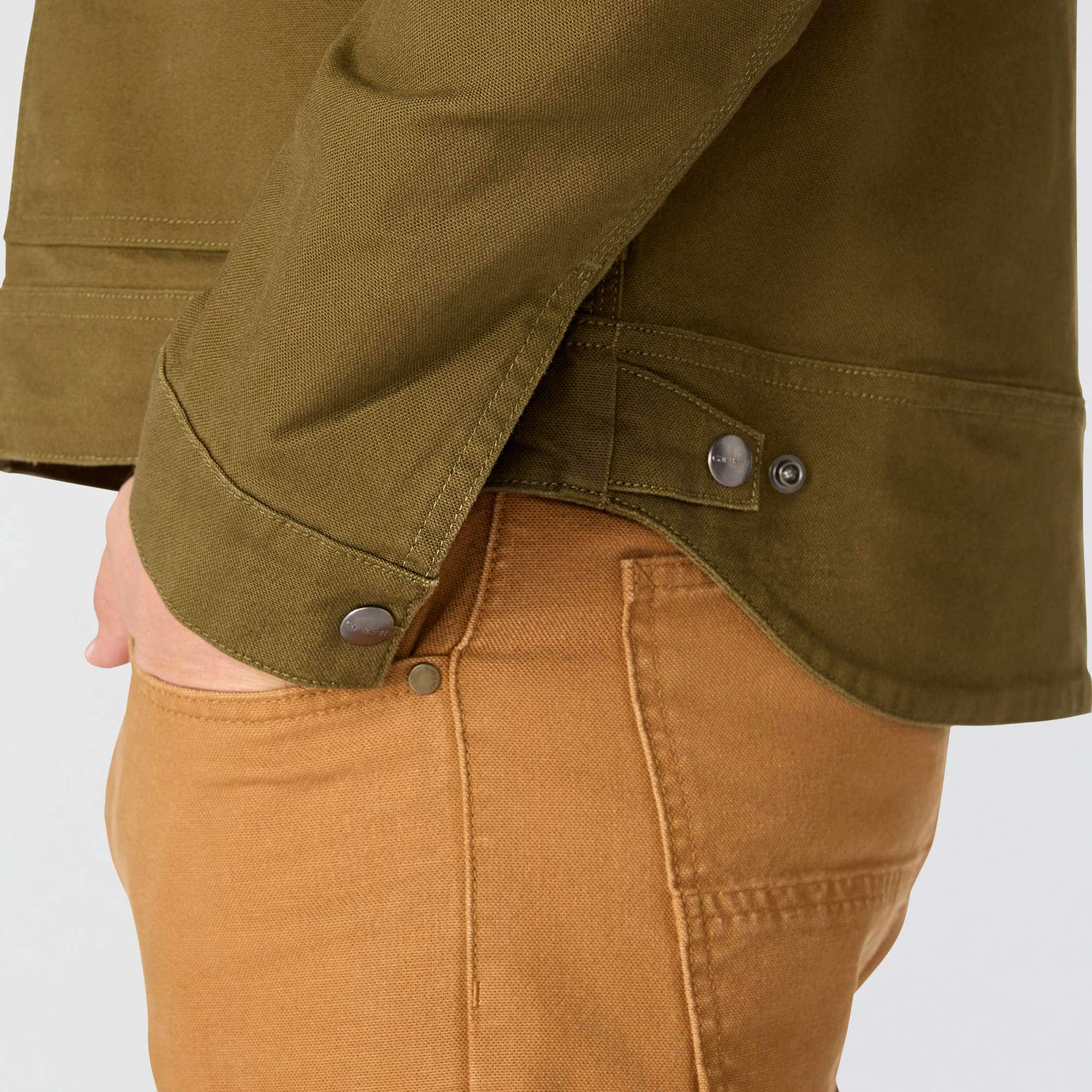 Men's rugged flex relaxed fit canvas duck berwick jacket