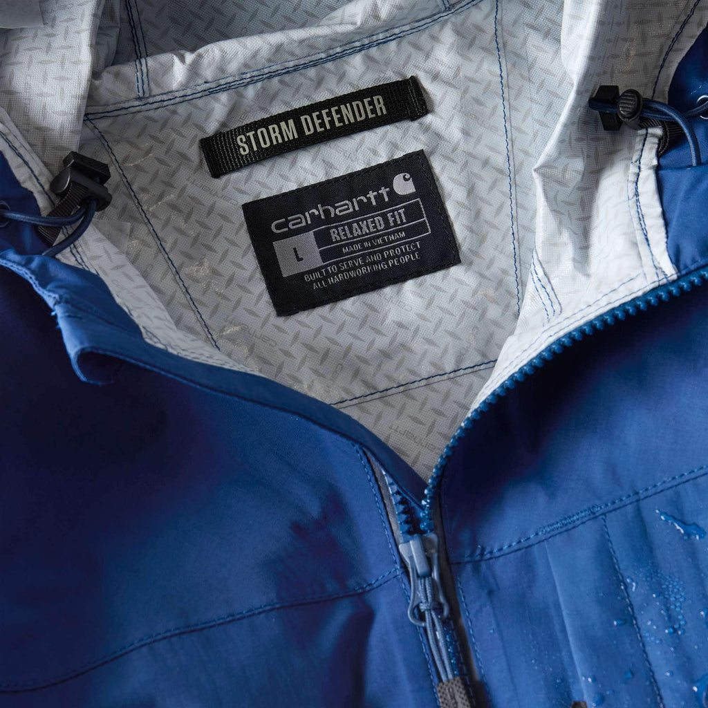 Men's monterey lightweight packable waterproof rain jacket: storm defender jacket