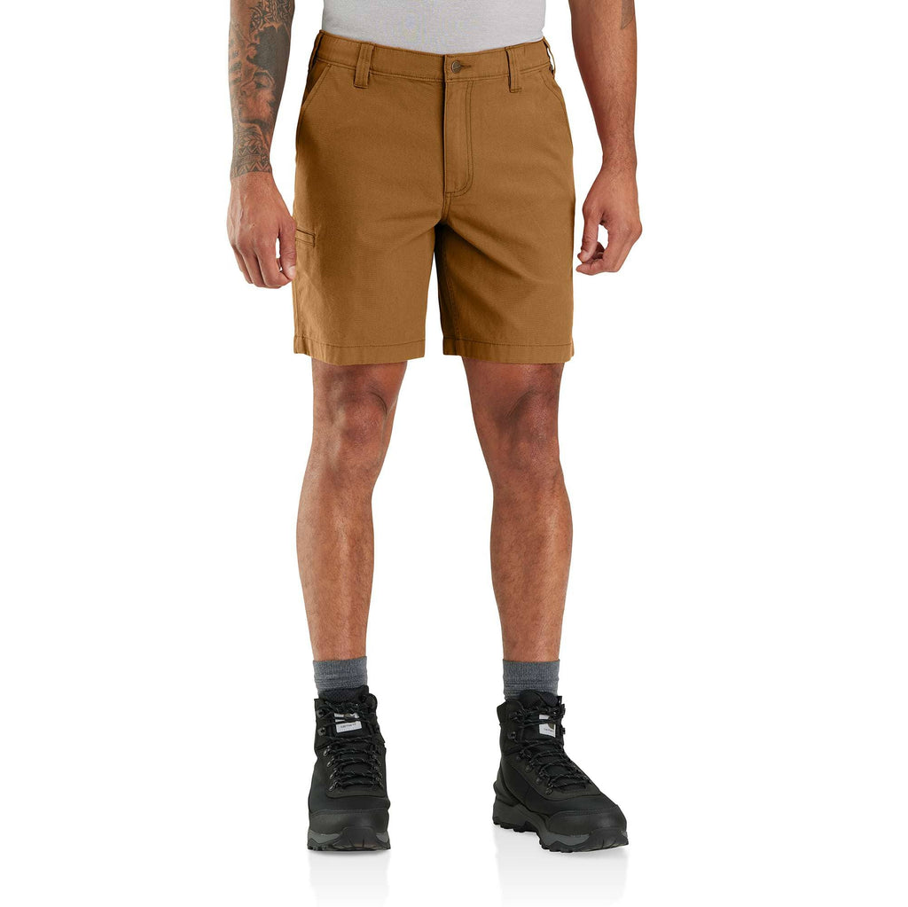 Relaxed fit 8" rigby canvas shorts - work shorts