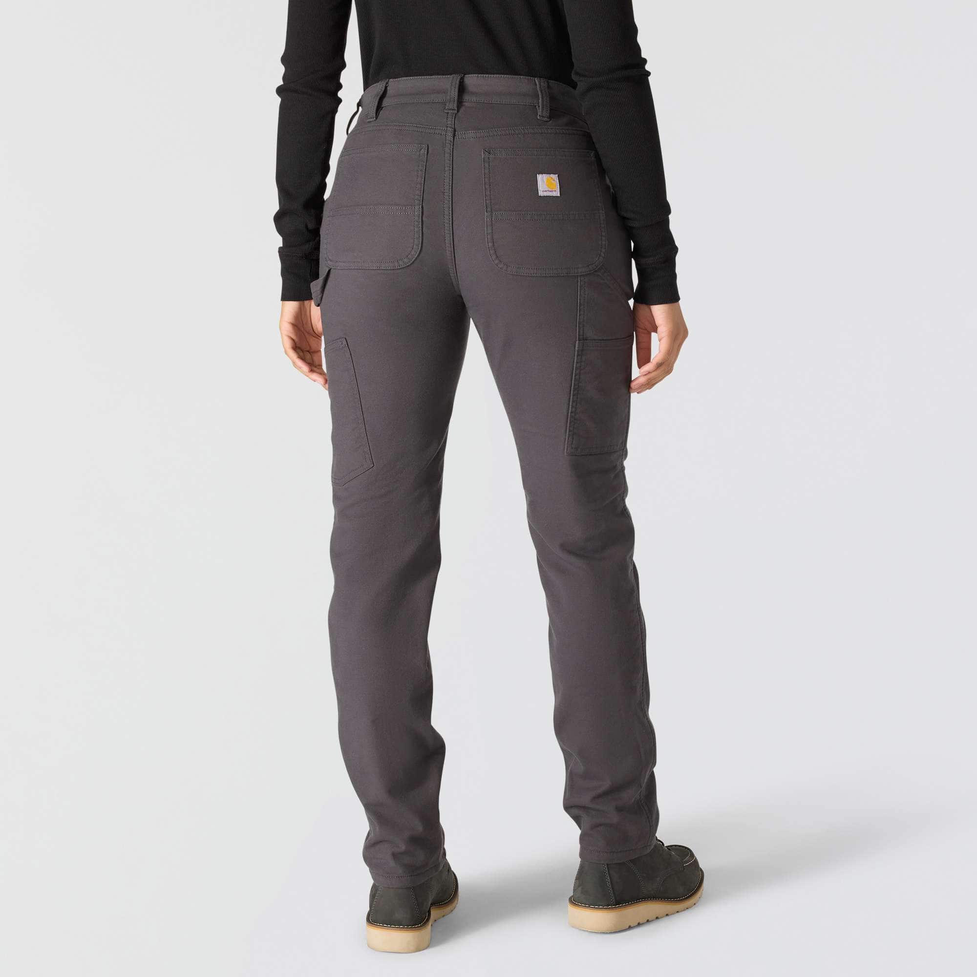 Women's the essential ashland lined stretch canvas work pants