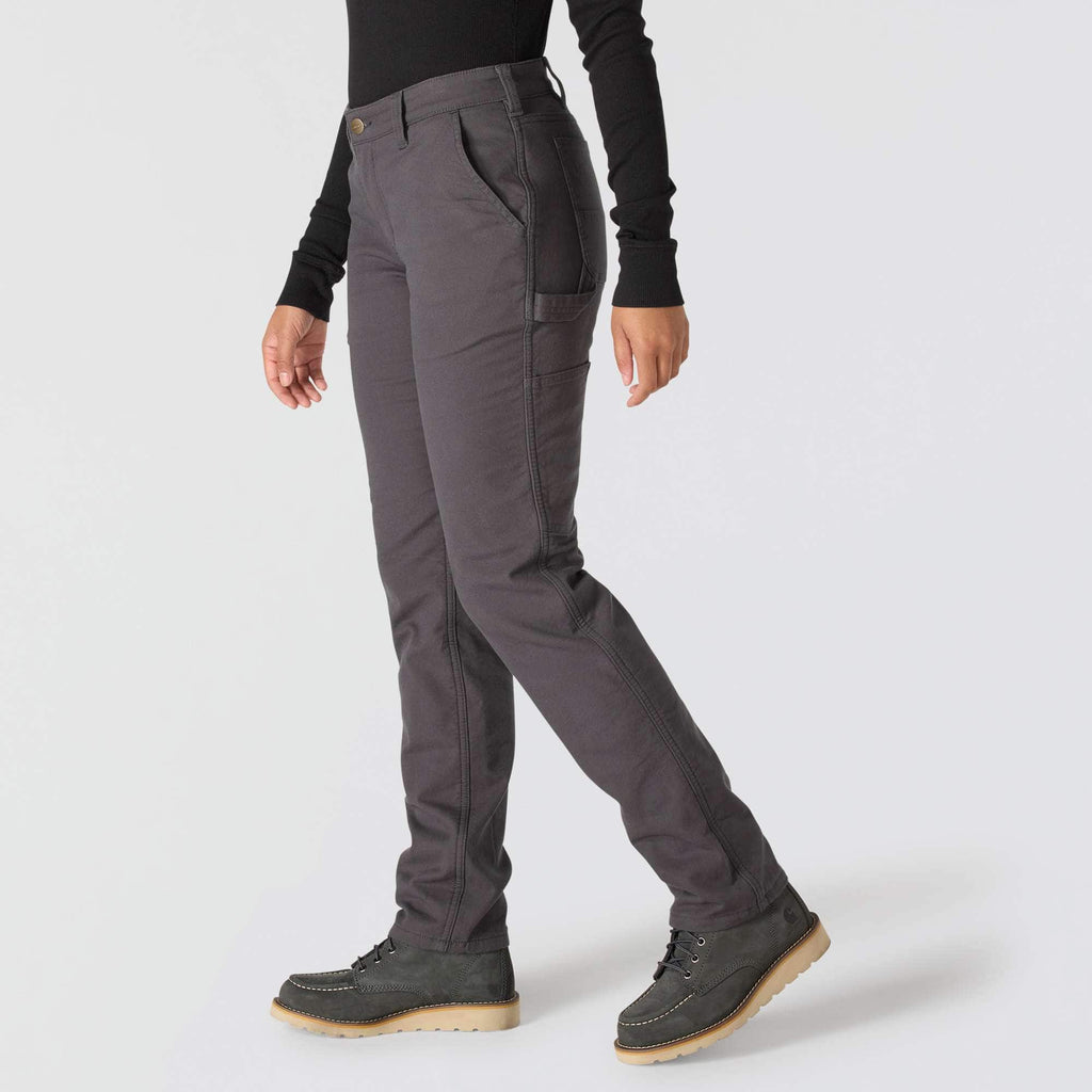 Women's the essential ashland lined stretch canvas work pants