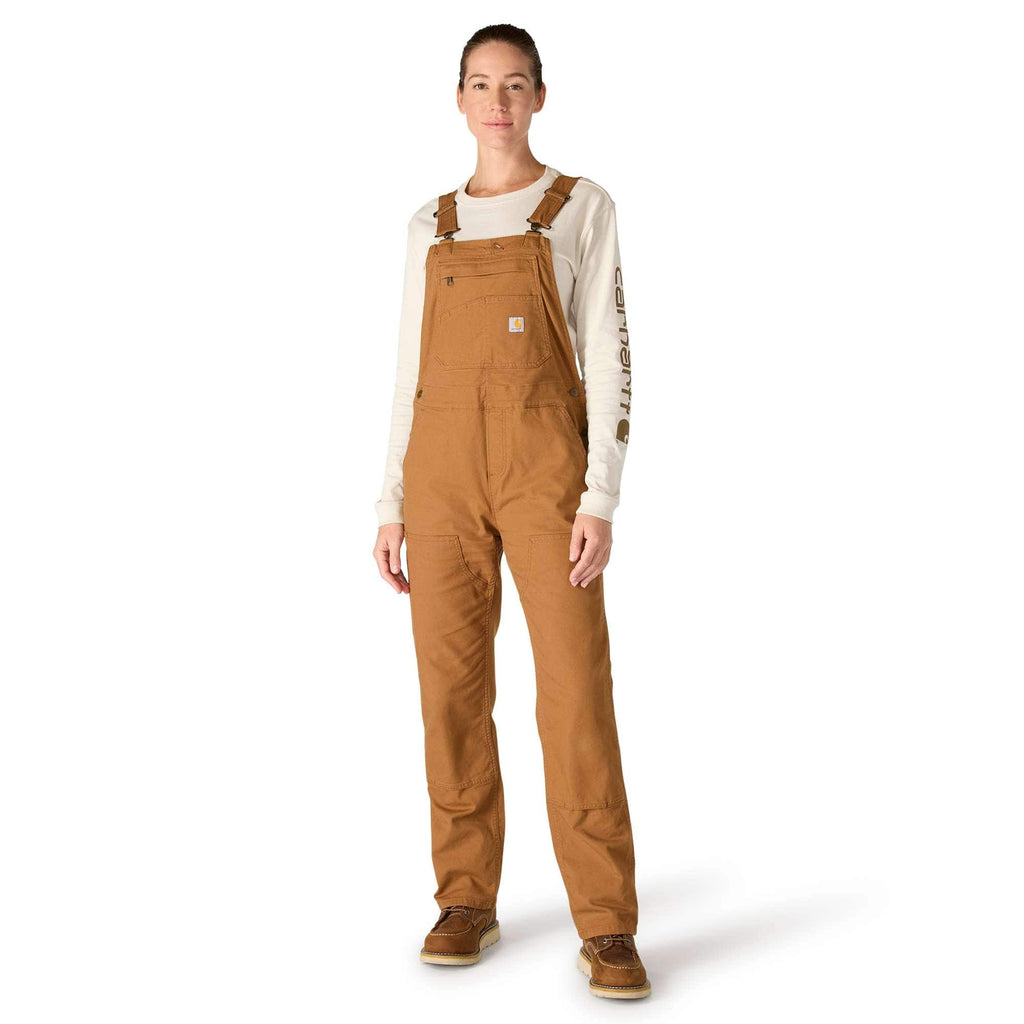 Women's ashland loose fit canvas overalls