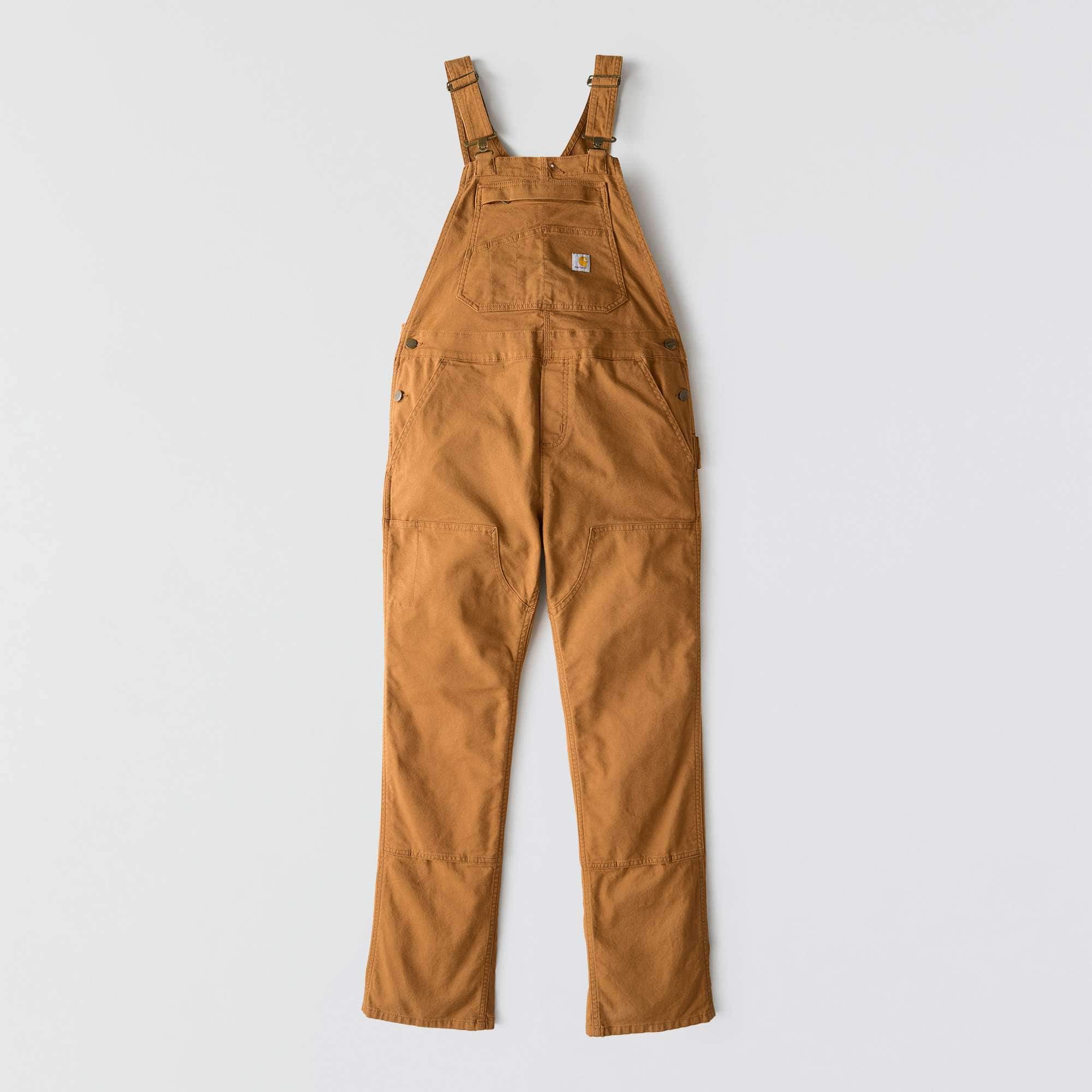 Women's ashland loose fit canvas overalls