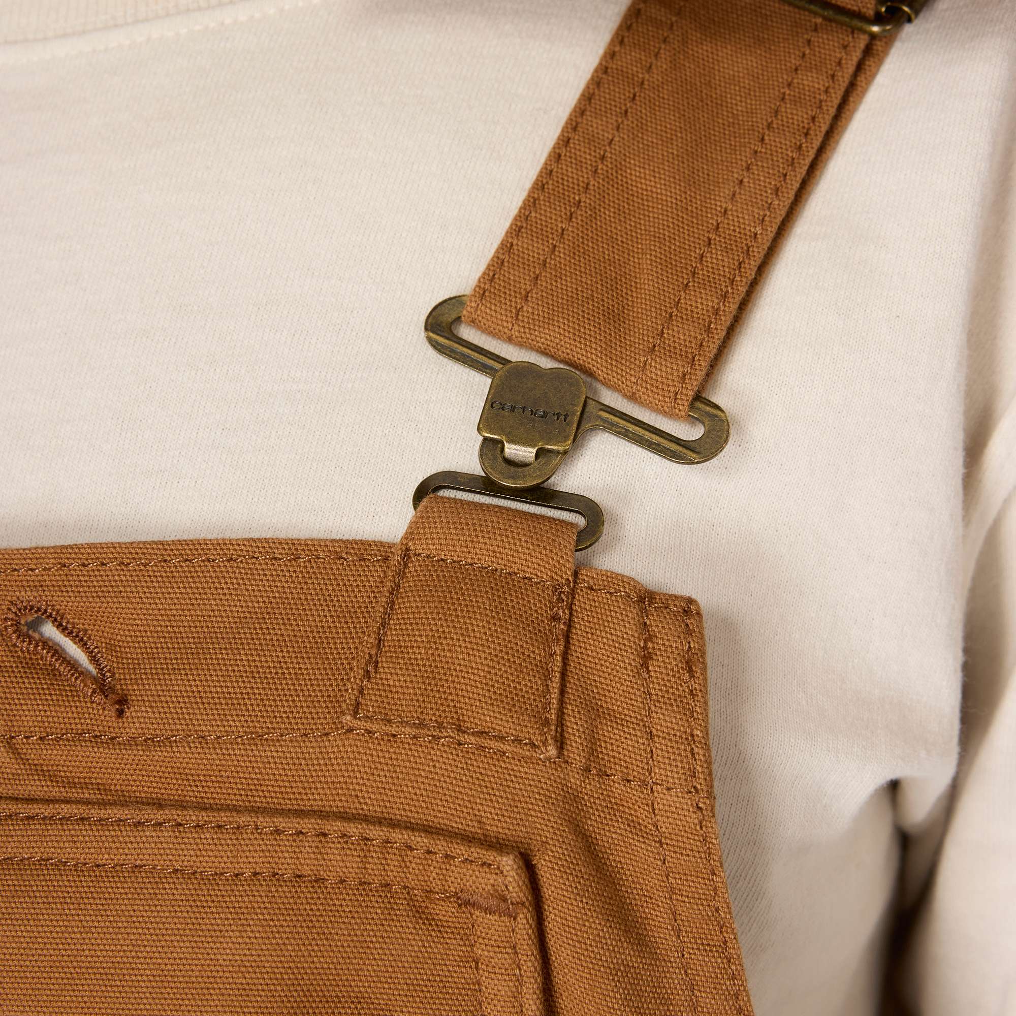 Women's ashland loose fit canvas overalls