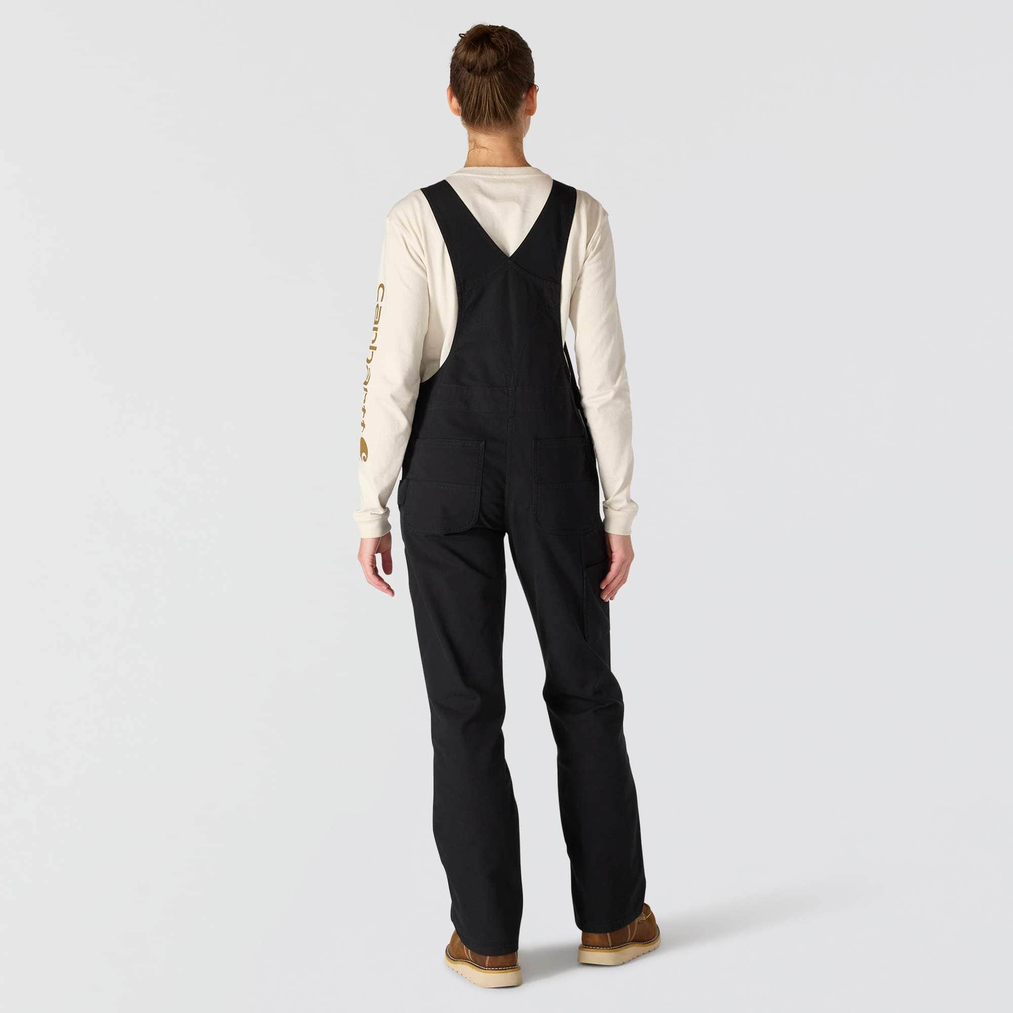 Women's ashland loose fit canvas overalls