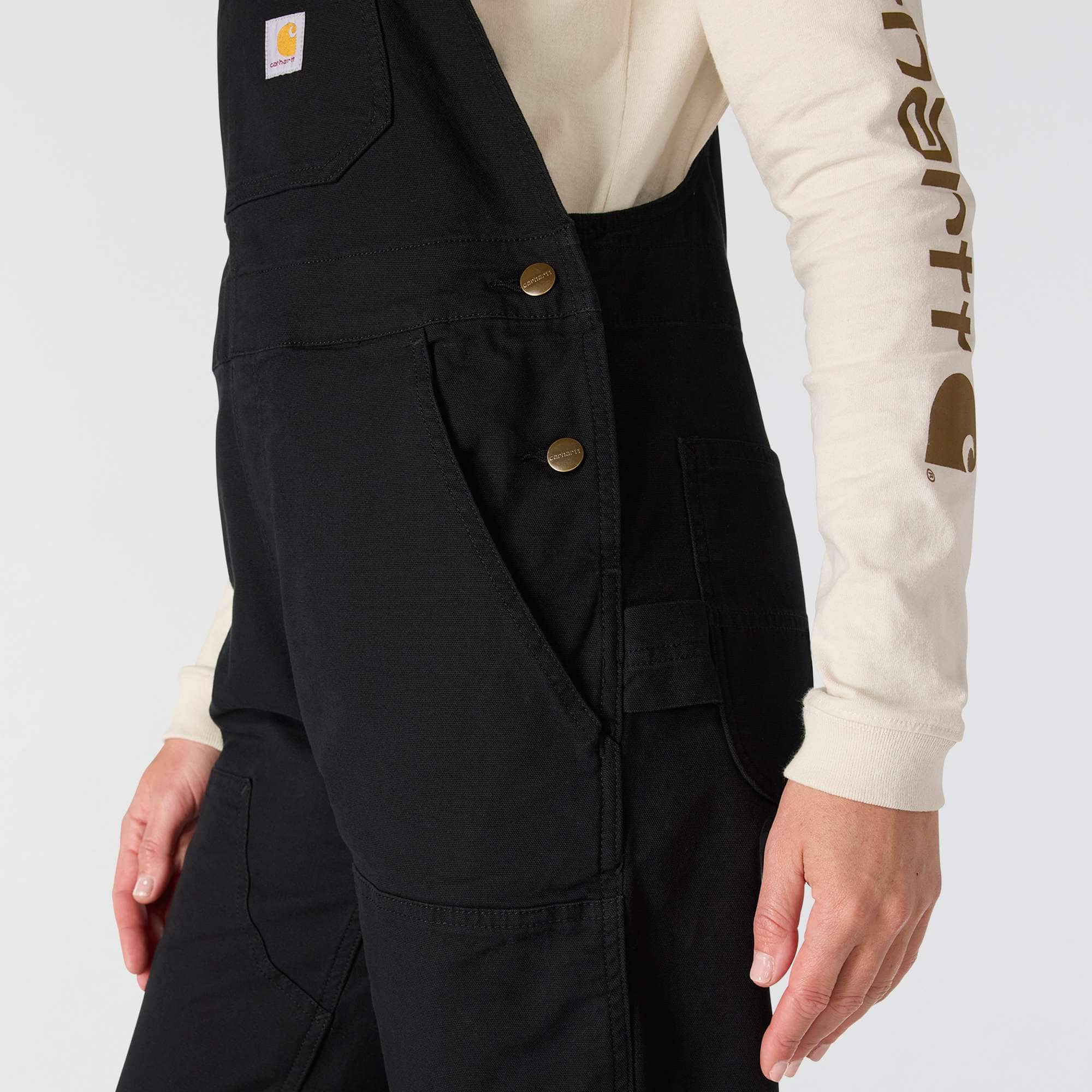 Women's ashland loose fit canvas overalls