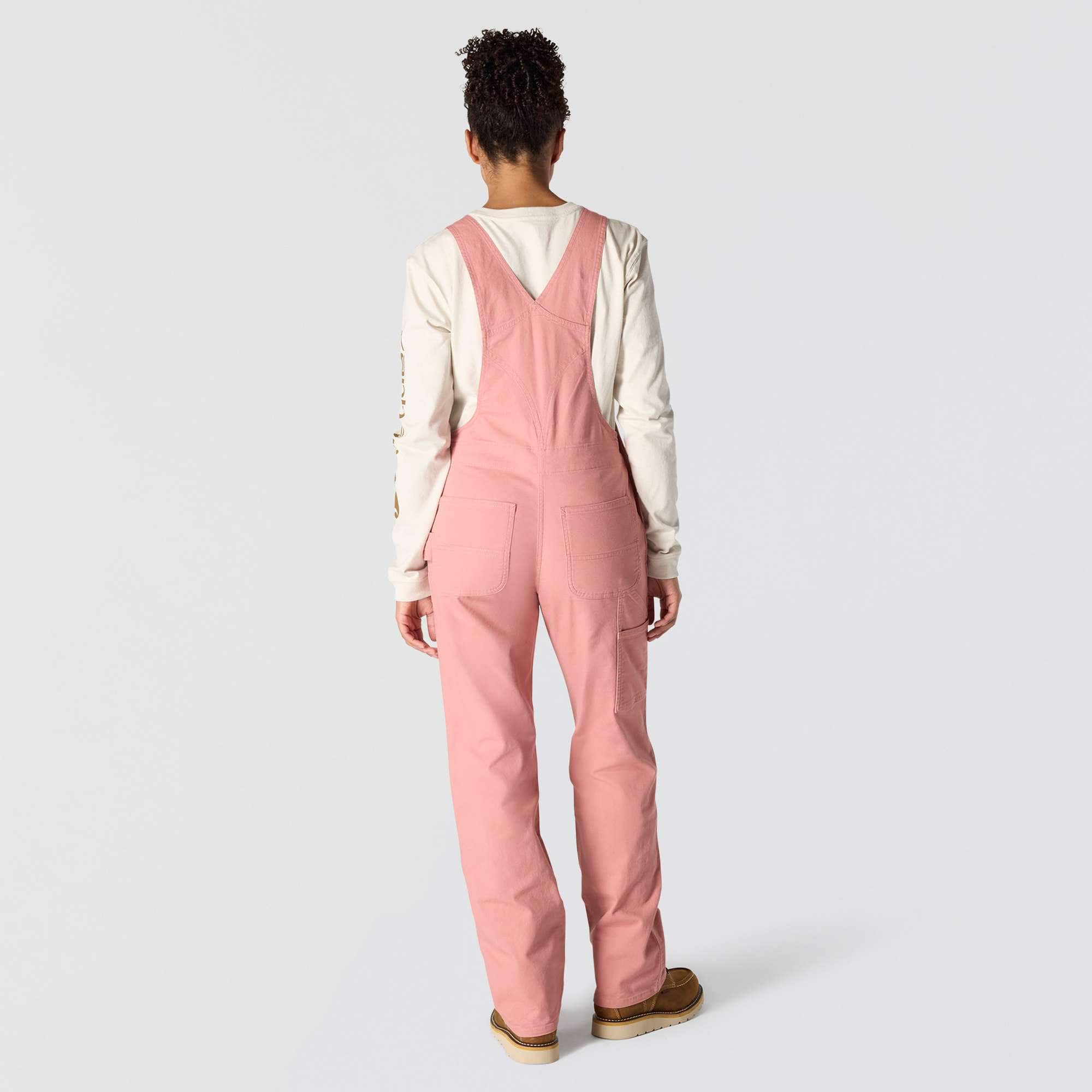 Women's ashland loose fit canvas overalls