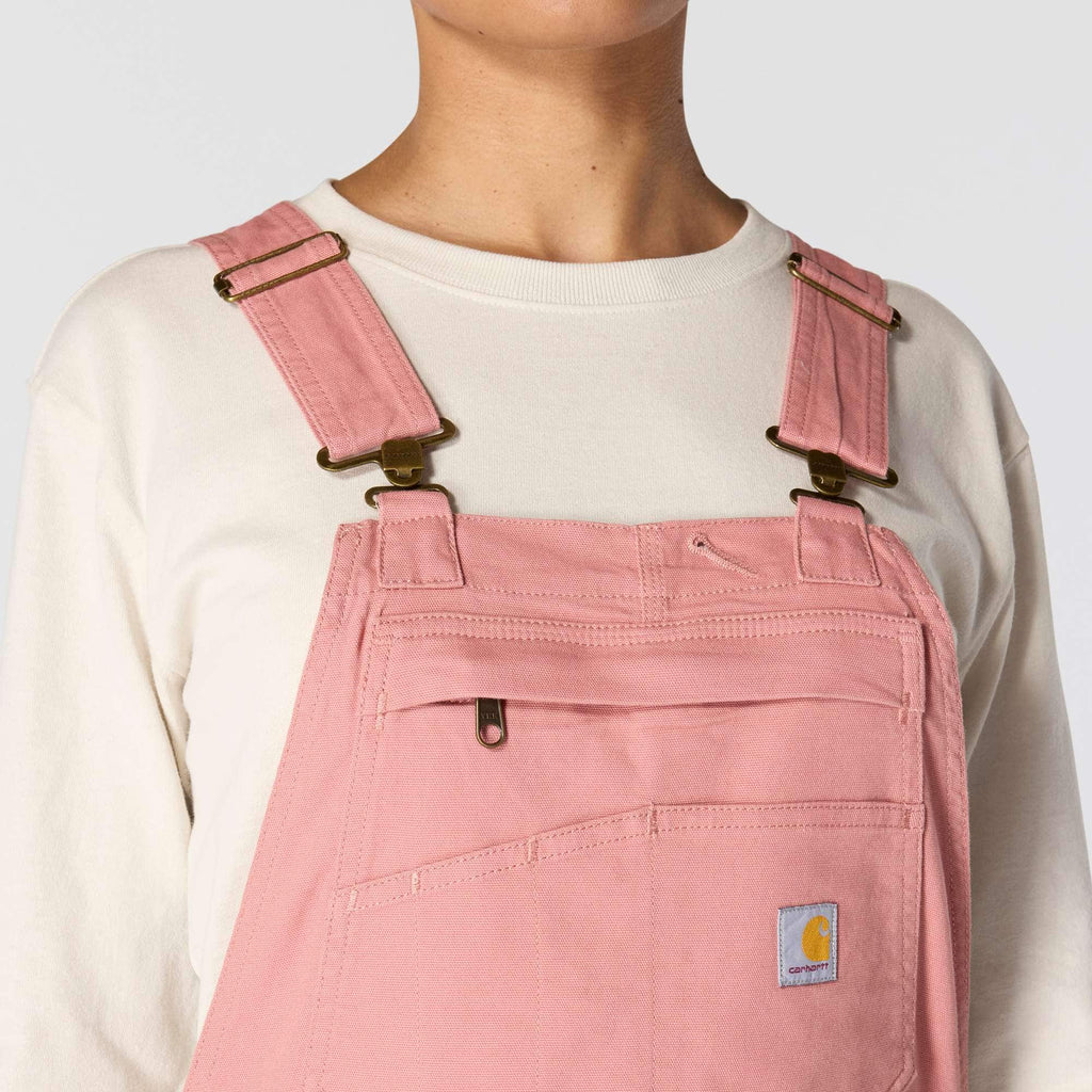 Women's ashland loose fit canvas overalls
