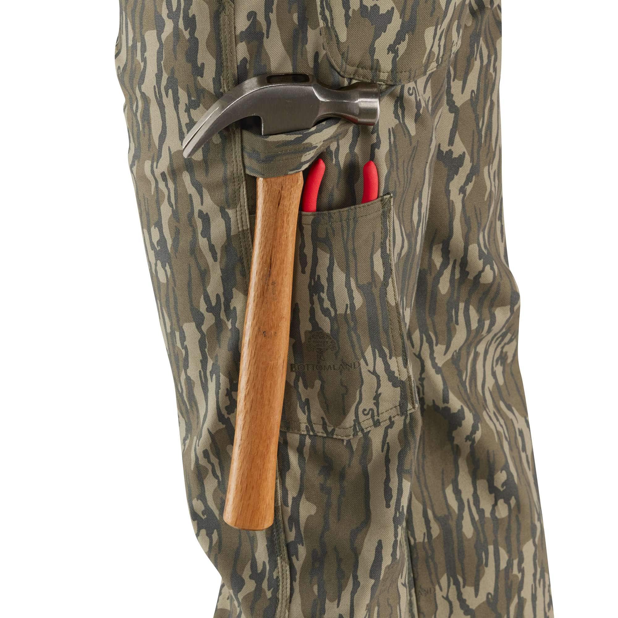 Relaxed straight rugged flex® duck camo pants