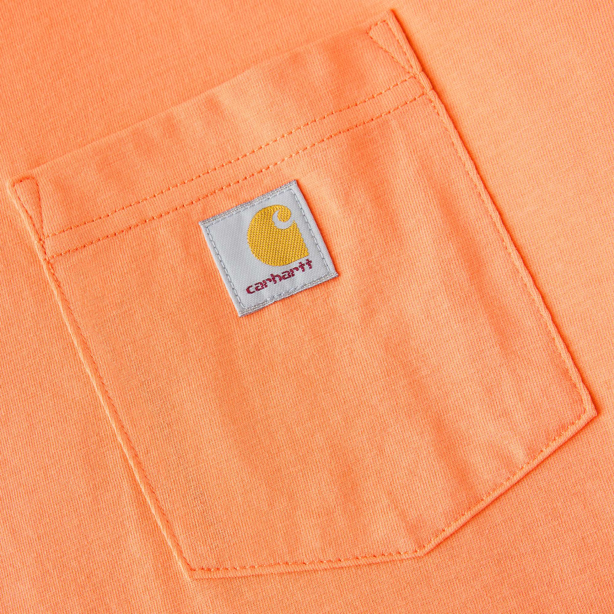 Women's tencel loose fit lightweight crewneck pocket t-shirt