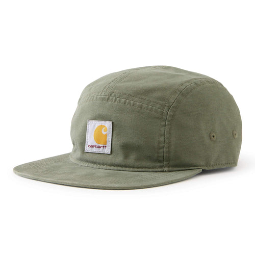Canvas five panel baseball cap 