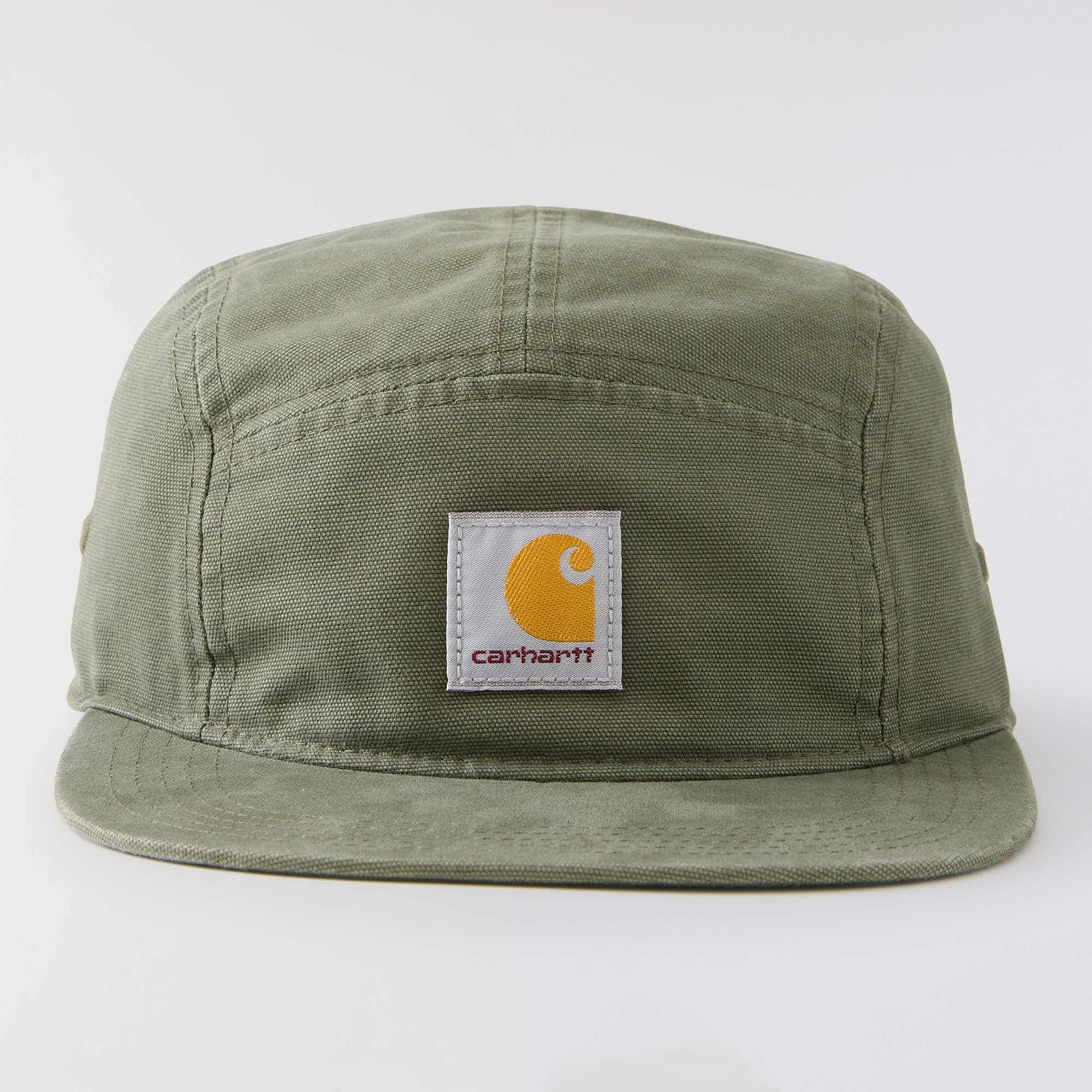 Canvas five panel baseball cap 