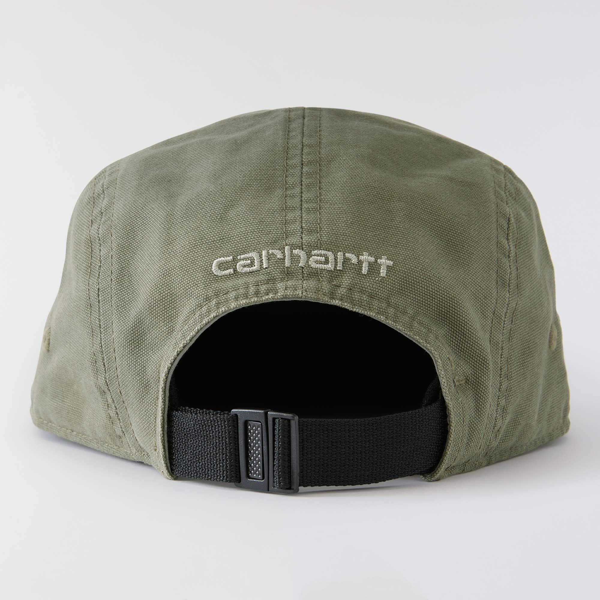 Canvas five panel baseball cap 