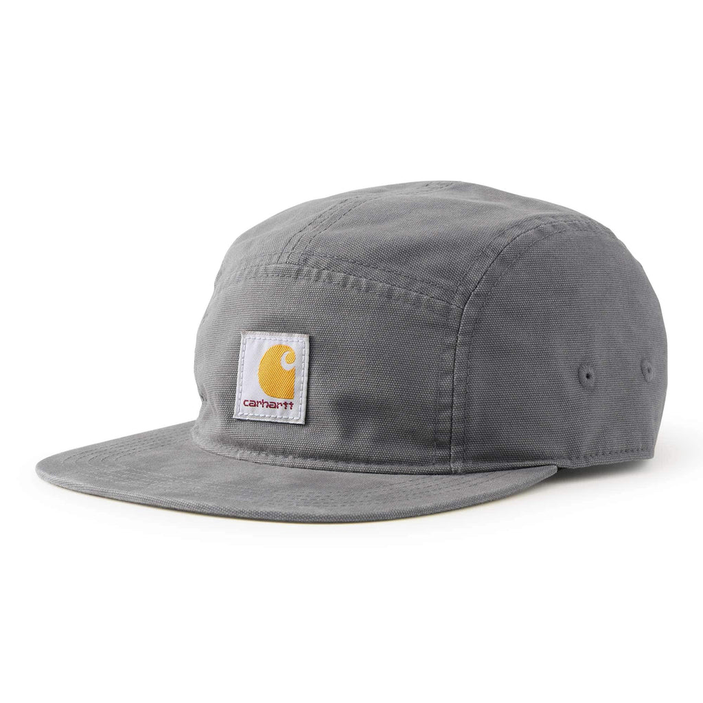 Canvas five panel baseball cap 