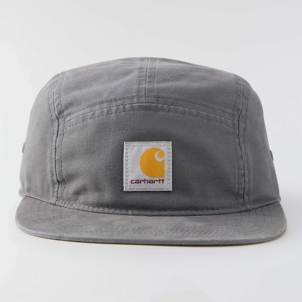 Canvas five panel baseball cap 