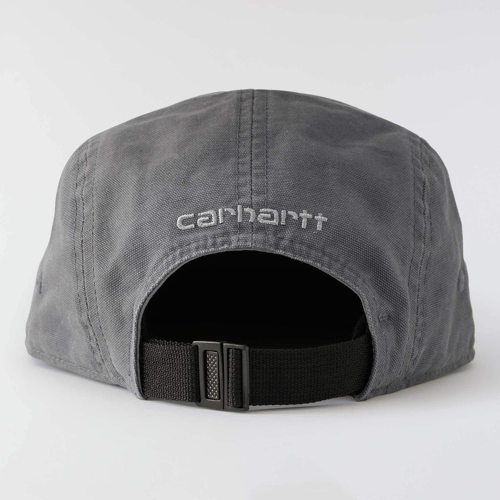 Canvas five panel baseball cap 