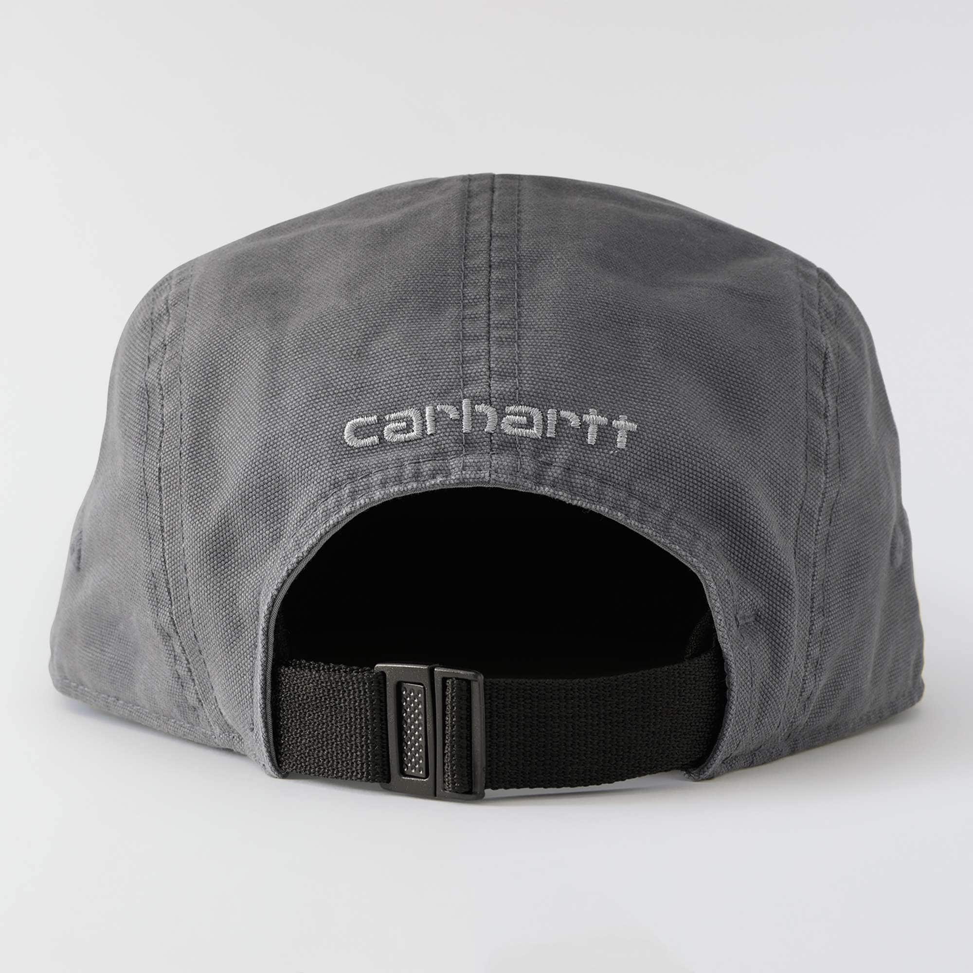 Canvas five panel baseball cap 