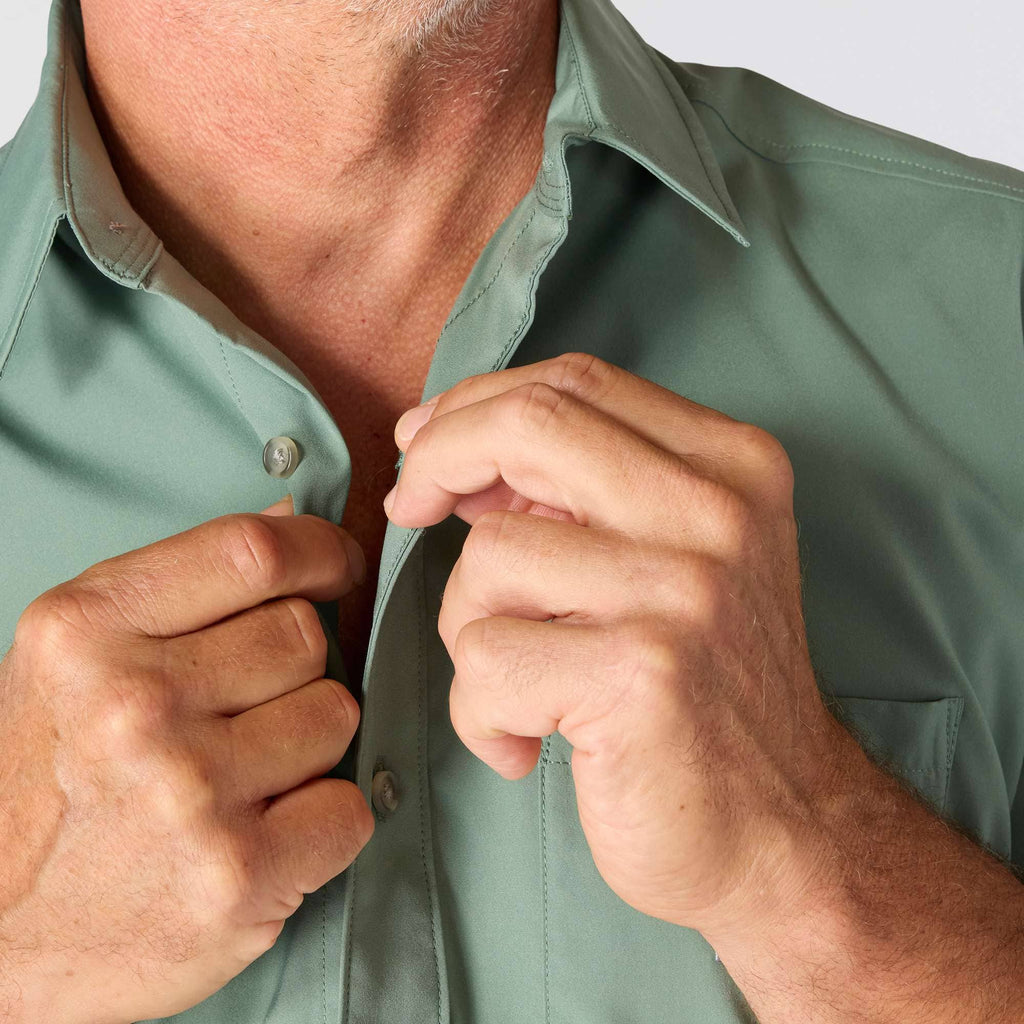 Men's force sun defender™ woven relaxed fit short sleeve shirt - sun protection shirts
