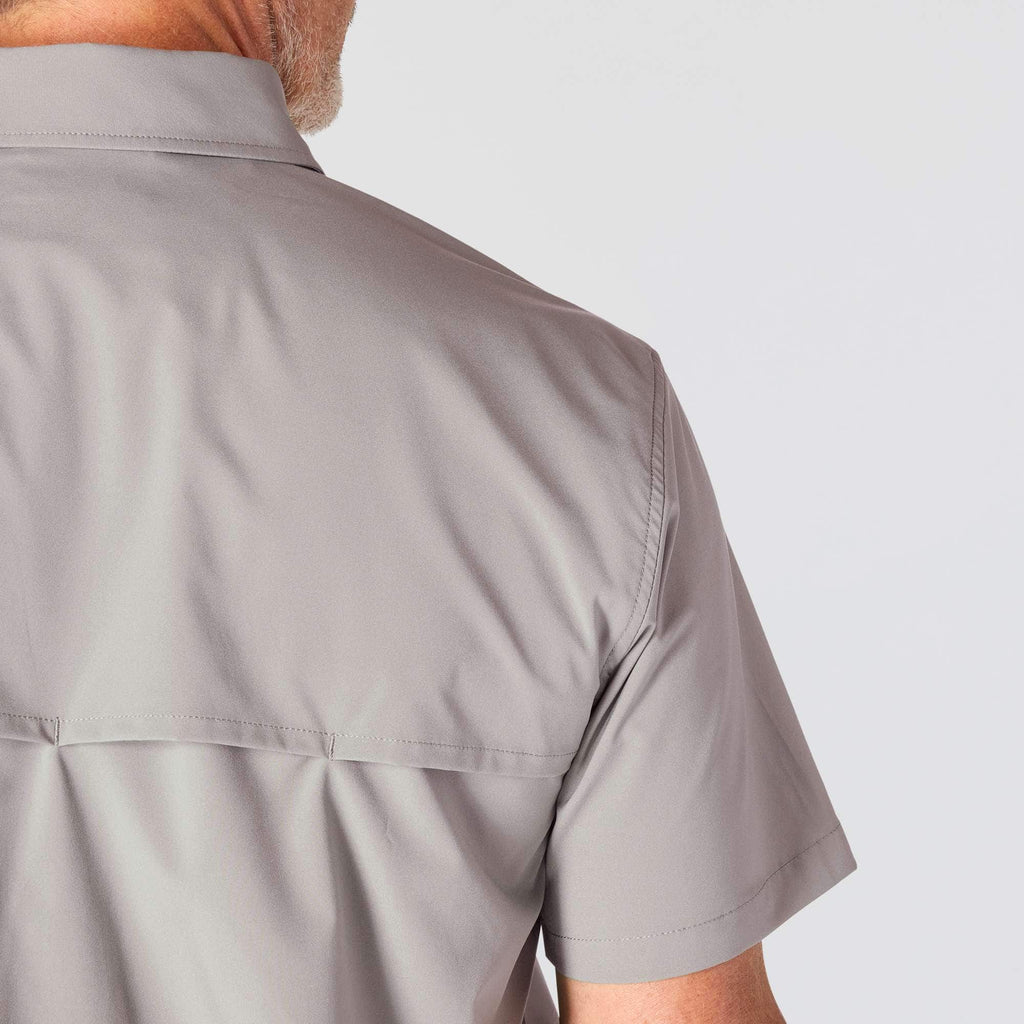 Men's force sun defender™ woven relaxed fit short sleeve shirt - sun protection shirts