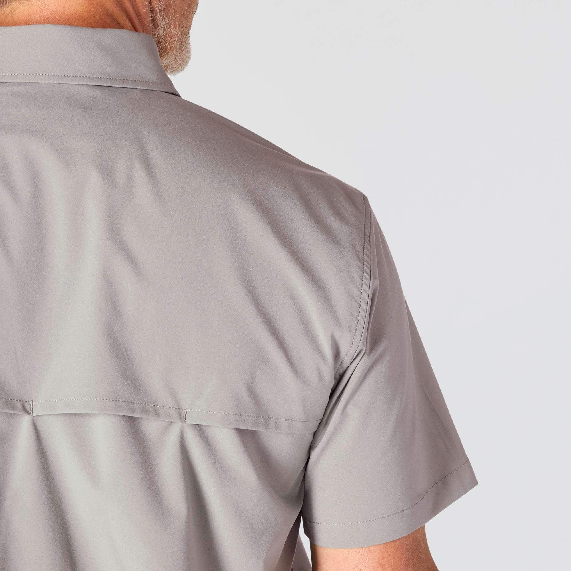 Men's force sun defender™ woven relaxed fit short sleeve shirt - sun protection shirts