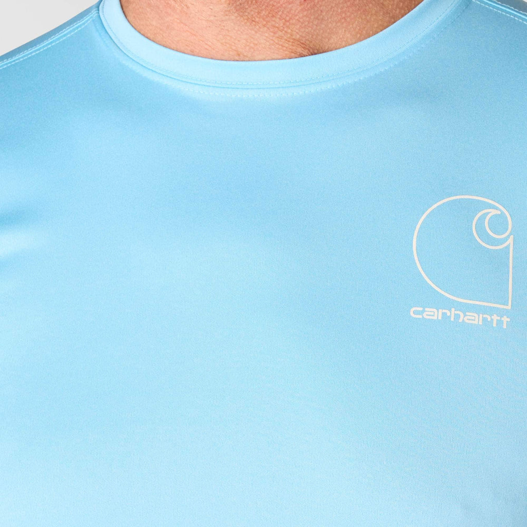 Men's force sun defender upf 50+ lightweight moisture wicking t-shirt - sun protection shirts