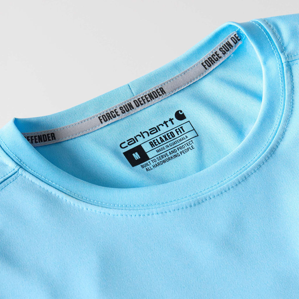 Men's force sun defender upf 50+ lightweight moisture wicking t-shirt - sun protection shirts