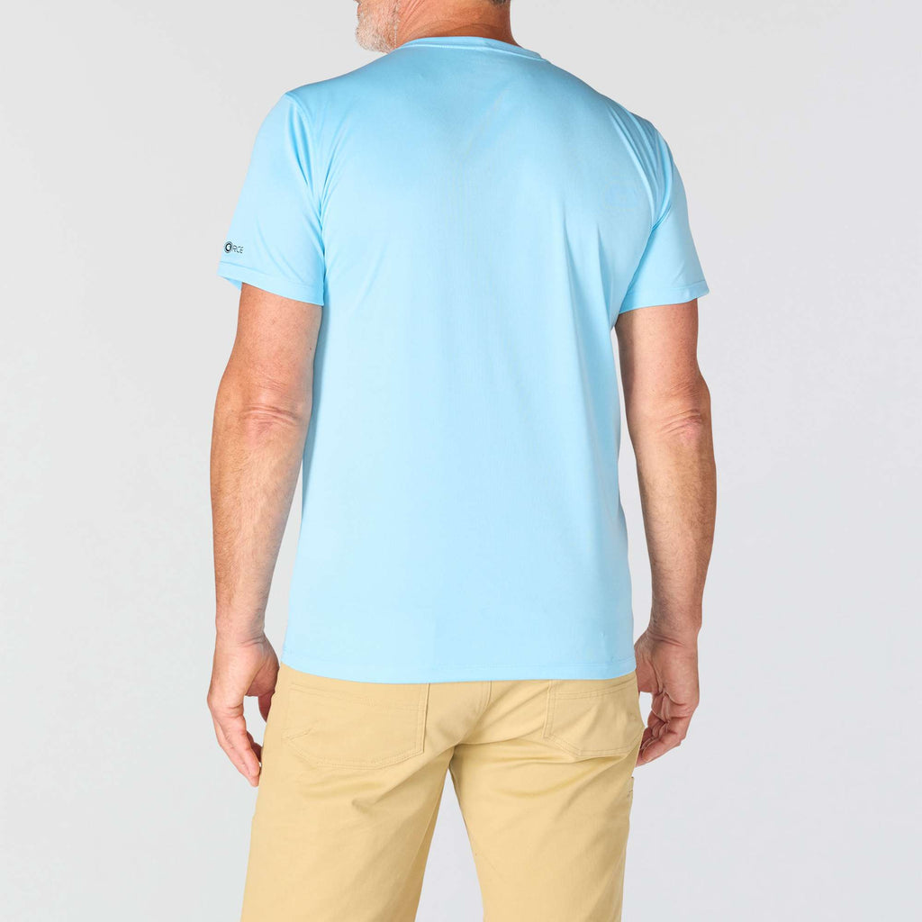Men's force sun defender upf 50+ lightweight moisture wicking t-shirt - sun protection shirts