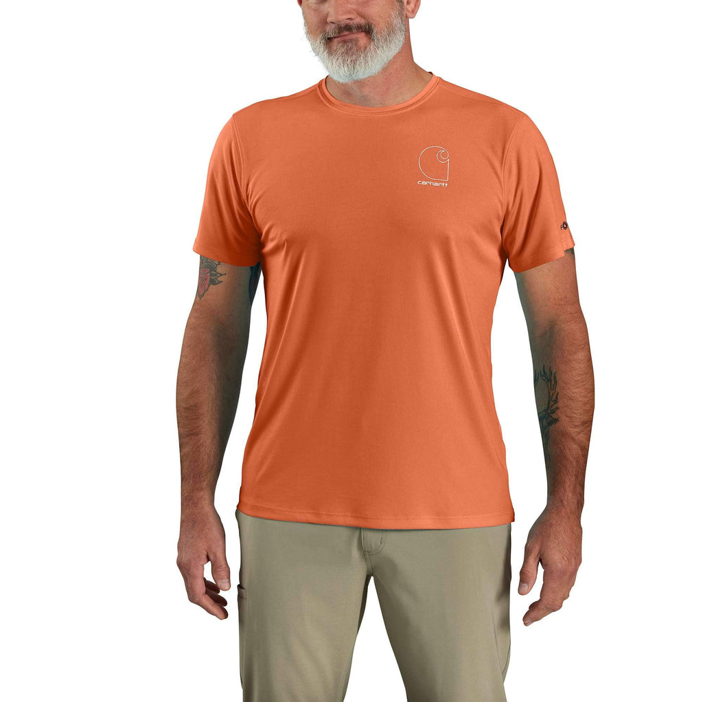 Men's force sun defender upf 50+ lightweight moisture wicking t-shirt - sun protection shirts