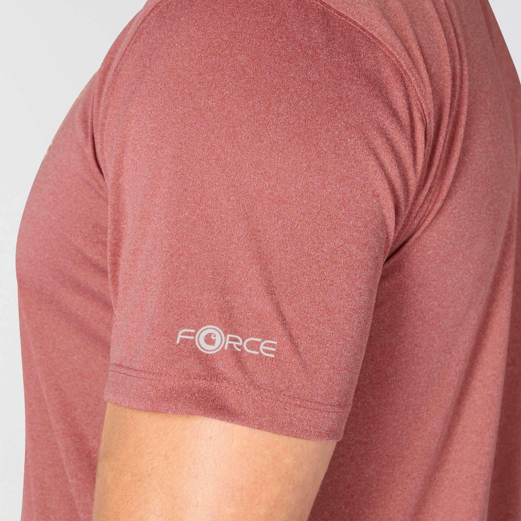Men's force sun defender upf 50+ lightweight moisture wicking t-shirt - sun protection shirts