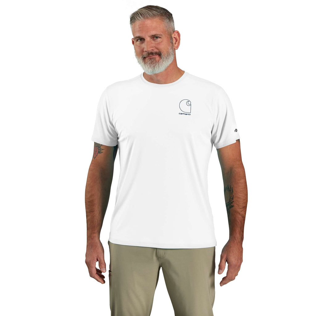Men's force sun defender upf 50+ lightweight moisture wicking t-shirt - sun protection shirts
