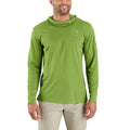 Men's force sun defender upf 50+ lightweight long sleeve moisture wicking hoodie - sun protection hoodies