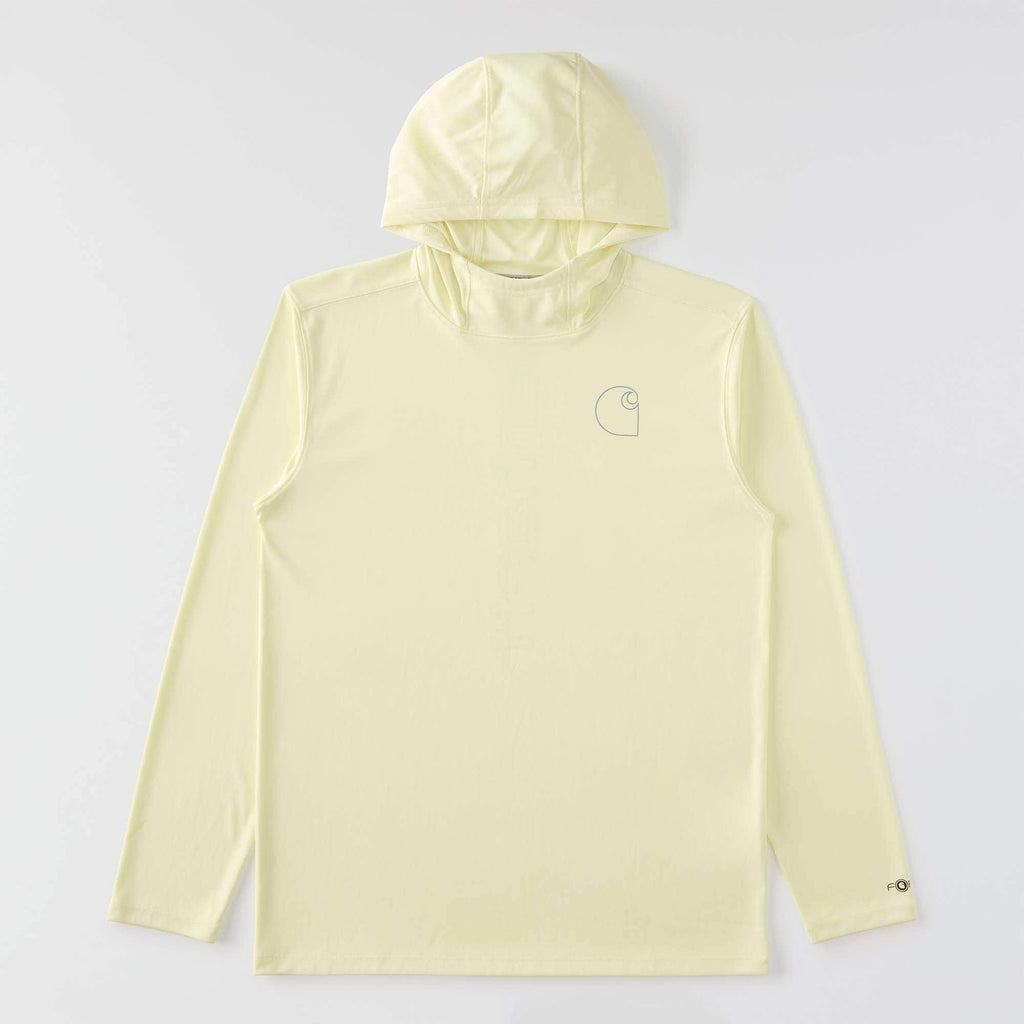 Men's force sun defender upf 50+ lightweight long sleeve moisture wicking hoodie - sun protection hoodies