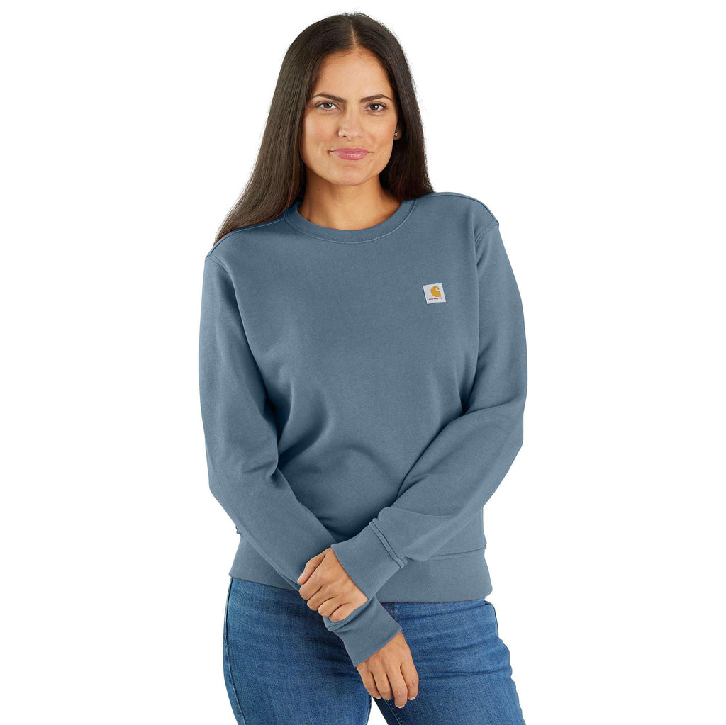 Women's lightweight tencel crewneck sweatshirt