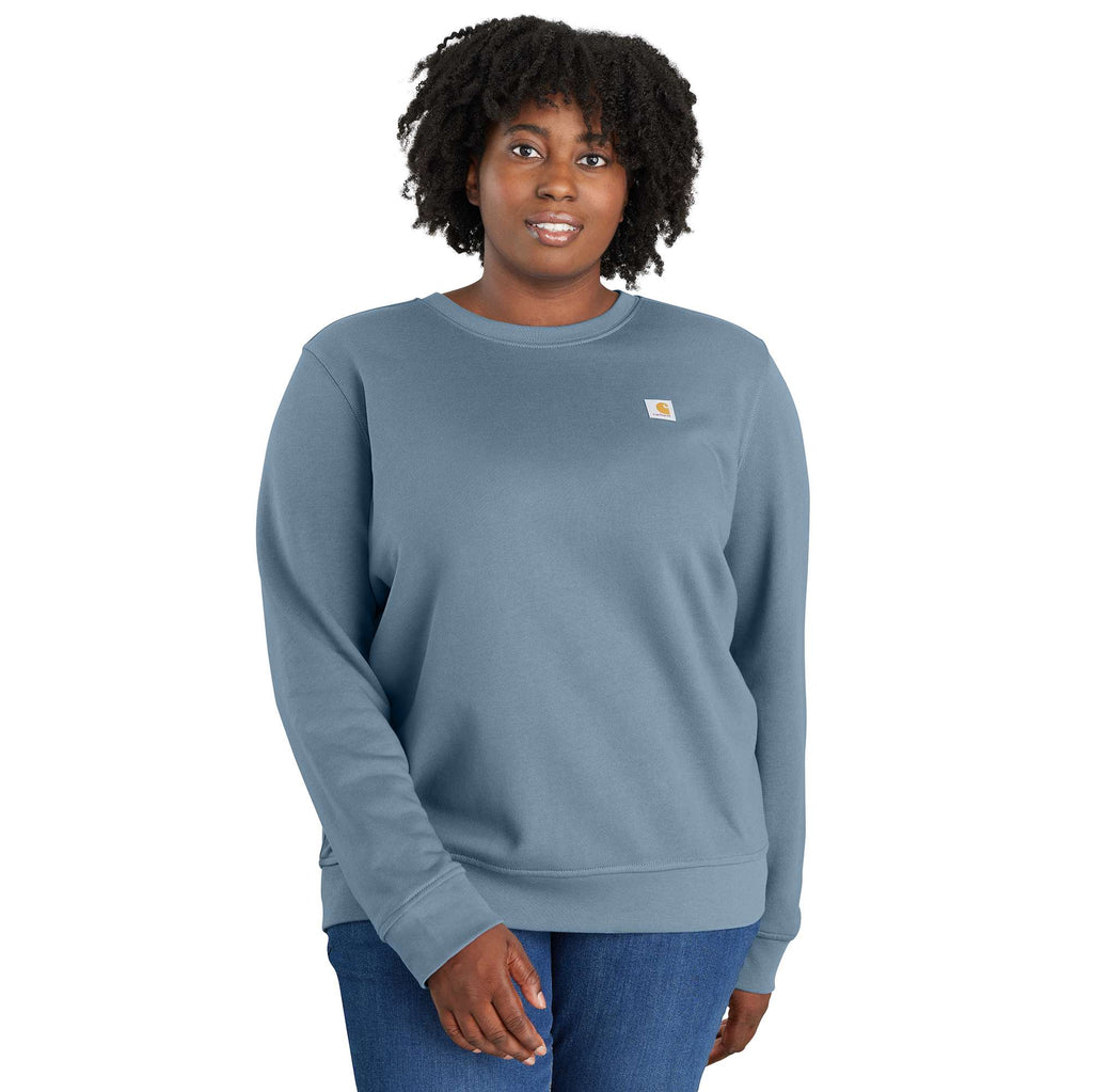 Women's lightweight tencel crewneck sweatshirt