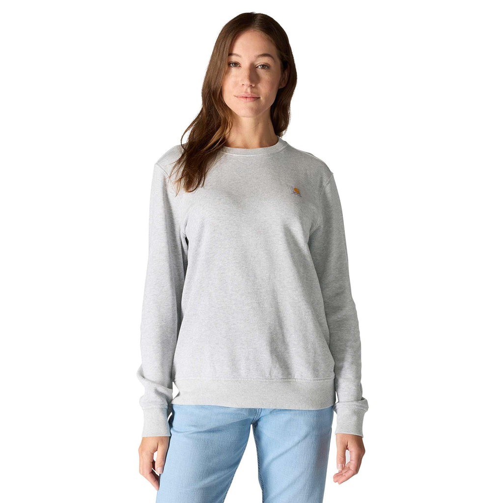 Women's lightweight tencel crewneck sweatshirt