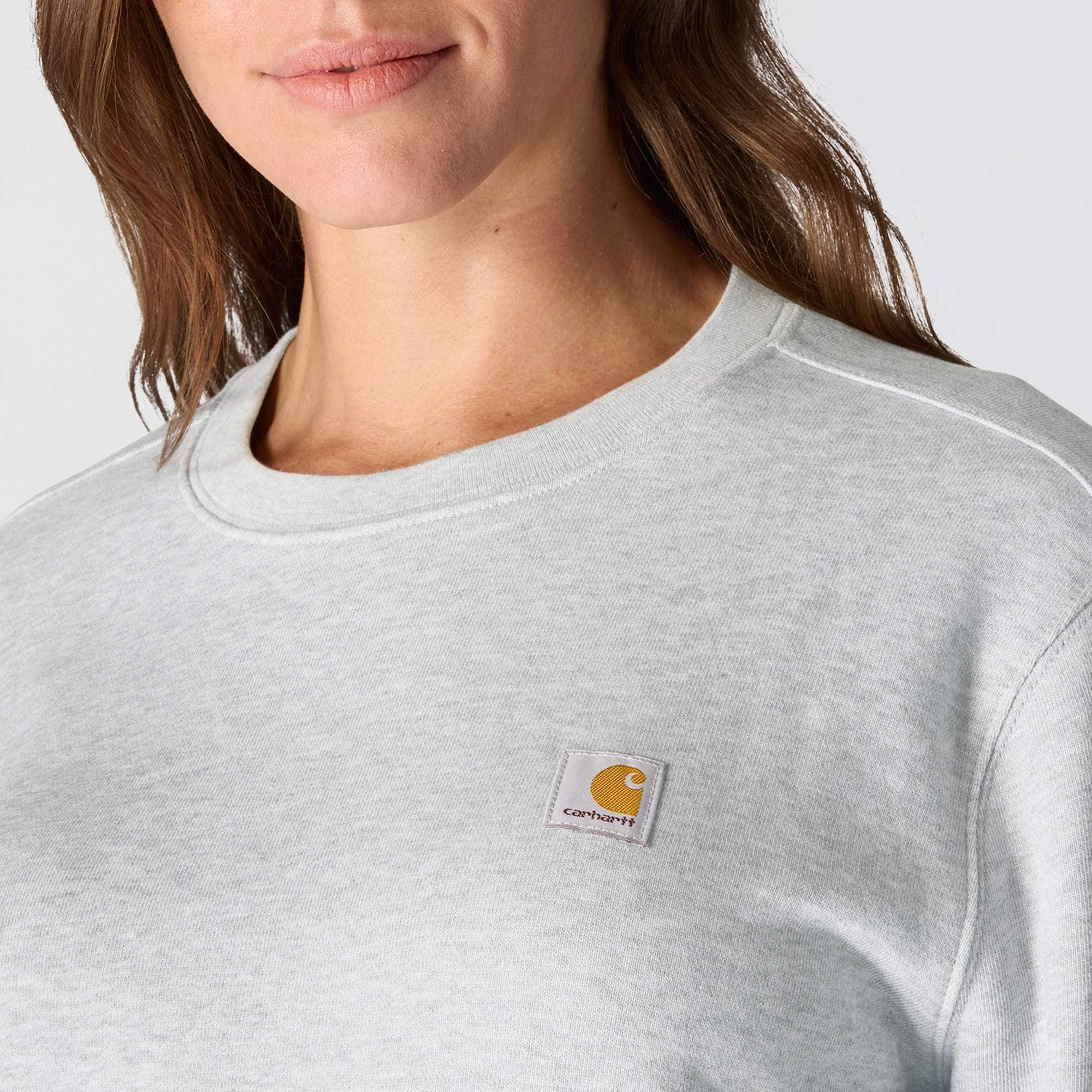 Women's lightweight tencel crewneck sweatshirt